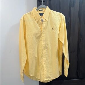 Polo by Ralph Lauren Men's Yellow Casual Shirt
